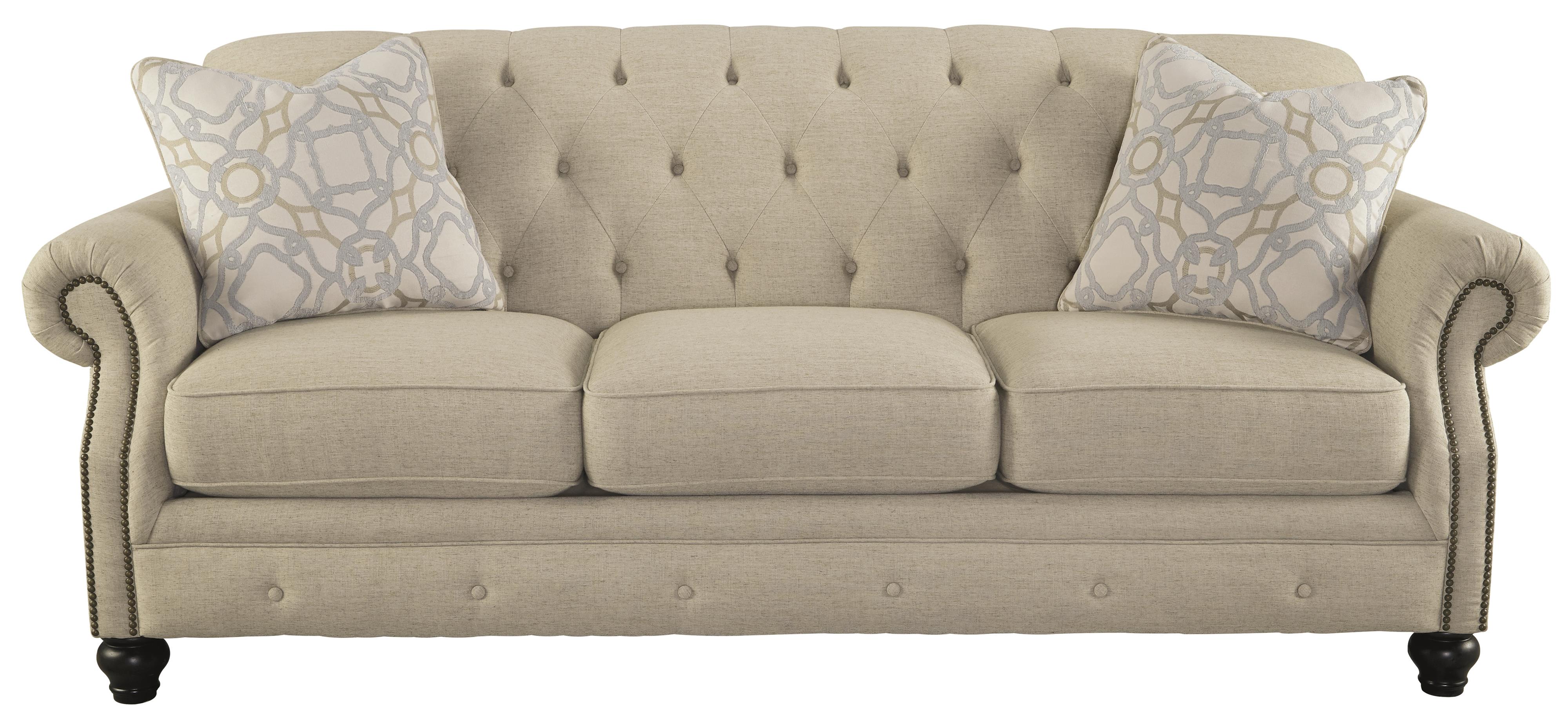 Ashley Signature Design Kieran 4400038 Traditional Sofa with Tufted